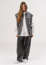 Lade das Bild in den Galerie-Viewer, Denim Vest Grey | Karo Kauer Label