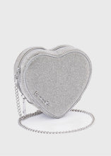 Lade das Bild in den Galerie-Viewer, Midi Heart Bag Crystal Silber | Weat Studio