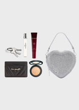 Lade das Bild in den Galerie-Viewer, Midi Heart Bag Crystal Silber | Weat Studio