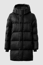 Lade das Bild in den Galerie-Viewer, 3/4 Pufferjacke „Abby“ Black | Withblack