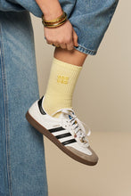 Lade das Bild in den Galerie-Viewer, Socken Doppelpack CouCou Butteryellow/Weiß | My Jewellery