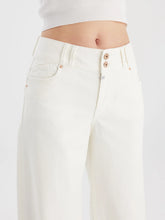 Lade das Bild in den Galerie-Viewer, Wide Leg Jeans Off White CARLOTTA | C.O.J
