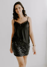Lade das Bild in den Galerie-Viewer, Spitzen Satin Top | "PALERMO"
