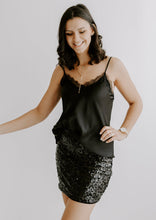 Lade das Bild in den Galerie-Viewer, Spitzen Satin Top | "PALERMO"
