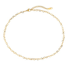 Lade das Bild in den Galerie-Viewer, Halskette „Heart Chain“ | Gold &amp; Silber
