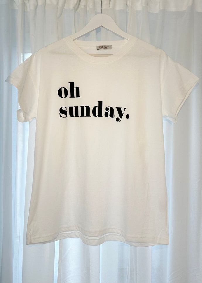 T-Shirt „OH SUNDAY“