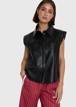 Lade das Bild in den Galerie-Viewer, Faux Leather Waistcoat | ALIX The Label
