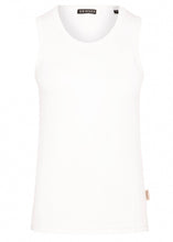 Lade das Bild in den Galerie-Viewer, Geripptes Tanktop Til:da Weiß &amp; Pink | Senses.The Label
