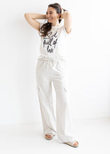 Lade das Bild in den Galerie-Viewer, Cargo Leinenhose | "ACAPULCO" Super SALE

