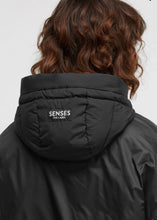 Lade das Bild in den Galerie-Viewer, Kapuze AMELIO in Schwarz &amp; Beige  | Senses.The Label
