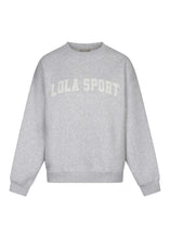 Lade das Bild in den Galerie-Viewer, Sweater Grau Melange | The Lola Club

