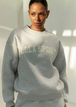 Lade das Bild in den Galerie-Viewer, Sweater Grau Melange | The Lola Club
