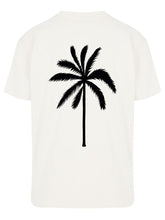 Lade das Bild in den Galerie-Viewer, Unisex &amp; oversize T-Shirt "PALMTREE" | Schwarz &amp; Weiss
