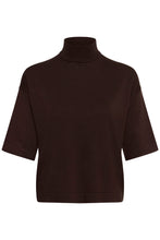 Lade das Bild in den Galerie-Viewer, Kurzarm Feinstrick Shirt Lizzy | Kaffe | versch. Farben
