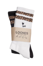 Lade das Bild in den Galerie-Viewer, Leo Love Socken im 2er Set | Loones
